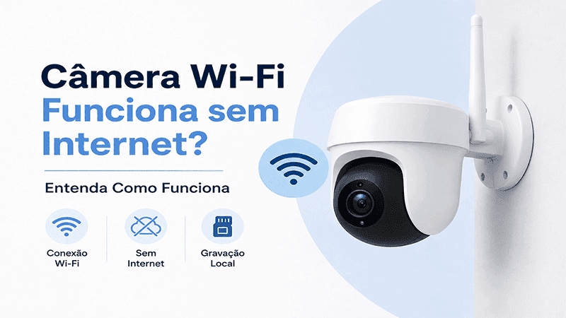 Camera Wi Fi Funciona Sem Internet Entenda Como Funciona
