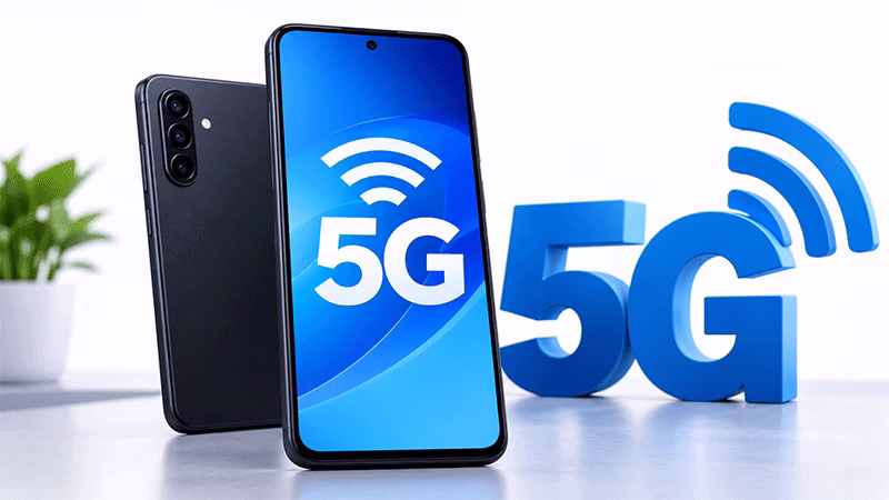 Celular de entrada com 5G