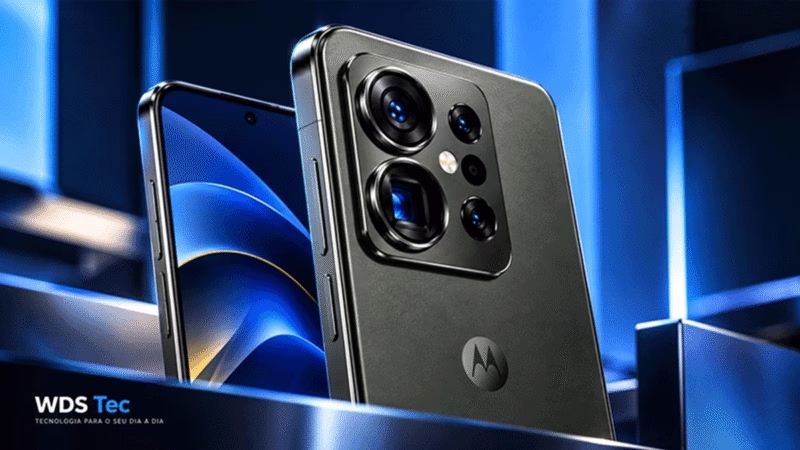 Motorola Signature 27 com câmera periscópica de 200 MP