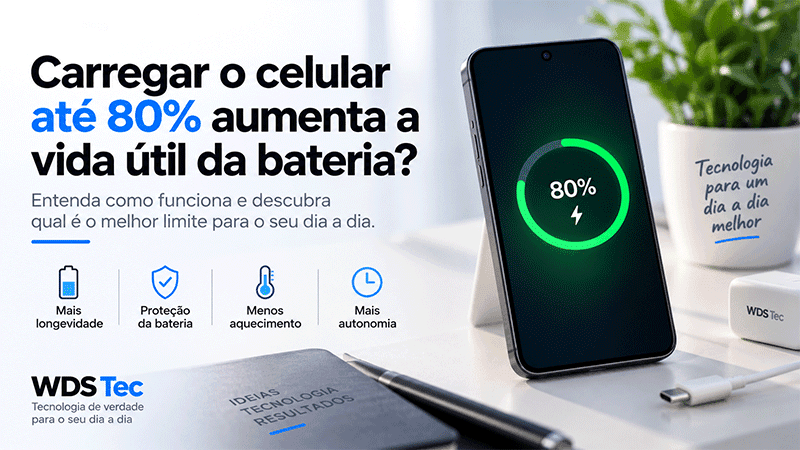 Carregar o Celular até 80% Preserva a Bateria?