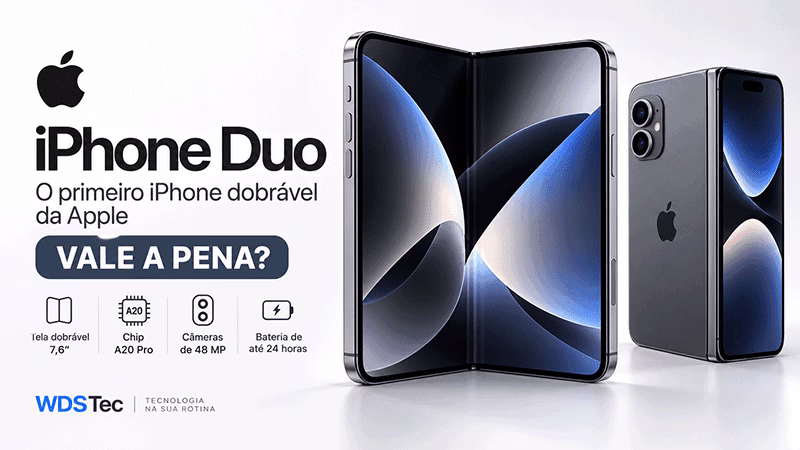 iPhone Duo vale a pena análise do primeiro iPhone dobrável da Apple