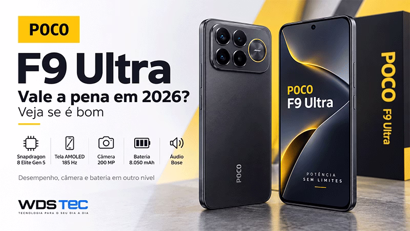 POCO F9 Ultra análise para saber se vale a pena em 2026