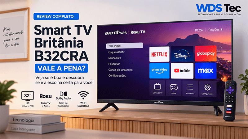 Smart TV TCL 43 Polegadas QLED S5K Vale a Pena? Smart TV TCL 43 Polegadas QLED S5K Vale a Pena?