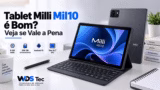 Tablet Milli Mil10 com teclado Bluetooth